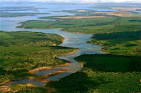 рис. 1: Esteros del Iberá - Lagunas y Esteros del Iberá