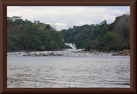 рис. 1: río Ventuari - salto Tencua