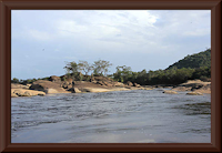 рис. 6: río Sipapo - raudal Caldero