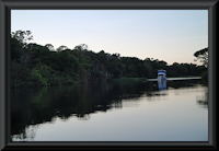 рис. 1: rio Ariau - Amazon Towers Hotel - ein Turm von der Rückseite - 2011