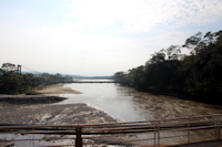 Bild 5: río Napo - bei Puerto Napo, nach Westen