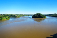 Bild 2: río Paraná / rio Paraná