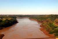 Bild 4: río Paraná / rio Paraná