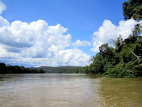 рис. 1: río Guayabero - Near La Macarena