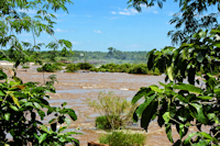 Bild 3: rio Iguaçu / río Iguazú