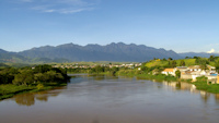 Bild 2: rio Paraíba do Sul / rio Paraíba / rio Parahyba - Paraíba do Sul River in Cruzeiro