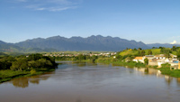 Pic. 2: rio Paraíba do Sul / rio Paraíba / rio Parahyba - Paraíba do Sul River in Cruzeiro