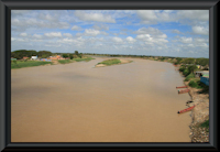 foto 1: río Arauca - an der Puente Marisela nach Westen
