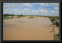 Bild 1: río Arauca - an der Puente Marisela nach Westen