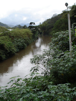рис. 1: rio Piabanha - Piabanha river at Itaipava locality