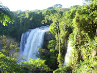 рис. 2: rio Curuá - Outro conjunto de quedas,do Salto do Curuá