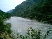 Bild 2: río Cauca - Río Cauca, etwa 500 km oberhalb der Mündung an der Grenze der Departamentos Caldas und Antioquia