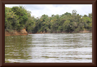 foto 1: río Marieta - Mündung in den río Ventuari