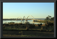 рис. 1: lago Paranoá - Juscelino-Kubitschek-Brücke