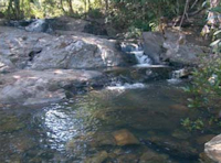 Bild 1: rio do Bugre - bei Goiás Velho municipality