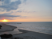 Bild 3: río Ranchería - Mündung bei Riohacha