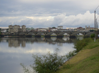 foto 1: río Yaguarón / rio Jaguarão - Rio Jaguarão bei Río Branco