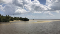 рис. 1: baia de Marajó - Praia (fluvial) de Sirituba