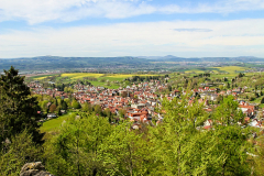 Schloss Altenstein  - Blick auf  Schweina