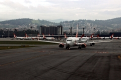 São Paulo - Stau an der Startbahn