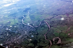 Rio Jacuí bei Cochoeira do Sul, Brasilein