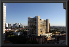 Blick aus dem Hotelzimmer