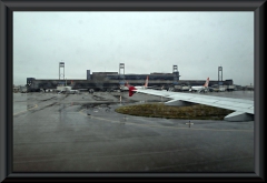 Flughafen von Curituba - offensichtlich ist hier auch das "große Wasser".