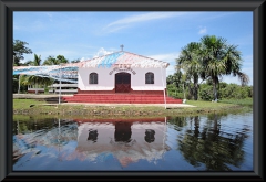 Die Kirche am Lago Janauacá