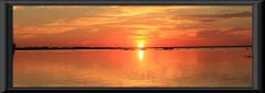 Sonnenuntergang am Lago Janauaca