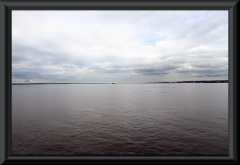 Blick Amazonas stromabwärts.