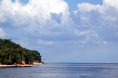 Rio Negro - Blick zurück nach Manaus