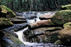 Wasserfall am Igarapé Preto