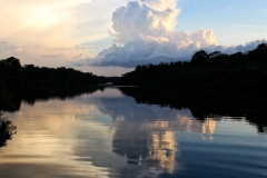 Abend am Rio Carabinani