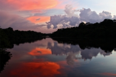 Abend am Rio Carabinani