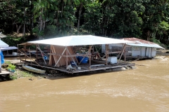 Sägewerk von São Paulo de Olivença am Rio Solimões