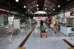 Restaurierte Markthalle