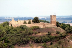 Burg Gleichen vom Süden