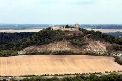 Burg Gleichen vom Süden