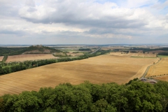 Blick von der Mühlburg nach Osten