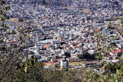 Blick von El Panecillo auf das Stadtzentrum