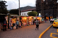 Baños am Abend