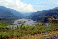 Blick ins Tal des Río Pastaza