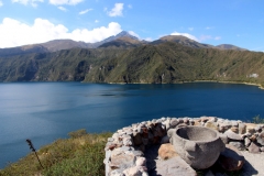 Laguna de Cuicocha und Vulkan Cotacachi