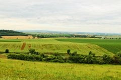Blick ins Thüringer Becken