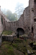 Burg  Hanstein - Küche mit Brunnen