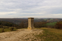 Jena Windknollen - Napoleonstein und Blick ins Mühltal