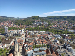 Blick vom Jentower