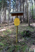 Informationstafel am Goethewanderweg