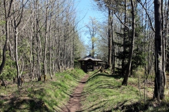 Model einer alten Jagdanlage