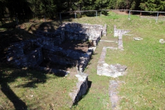 Ausgrabung der Überreste einer Jagdanlage